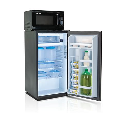 mini fridge with microwaves